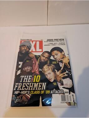 XXL December 2008 2009 Freshmen Class Magazine Kid Cudi Wale Blu Curren$y Cover